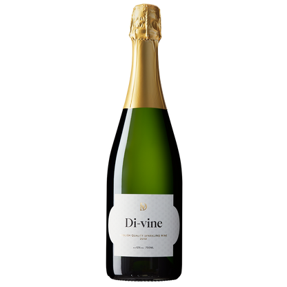 Di-vine 2019 English Sparkling Wine in a single wooden gift box