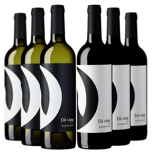 Di-vine Mixed Red and White Wine 75cl - Case of 6