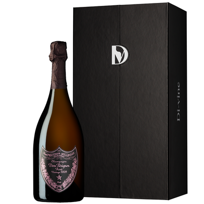 Dom Pérignon Rosé 2009 in a single bottle elevator box