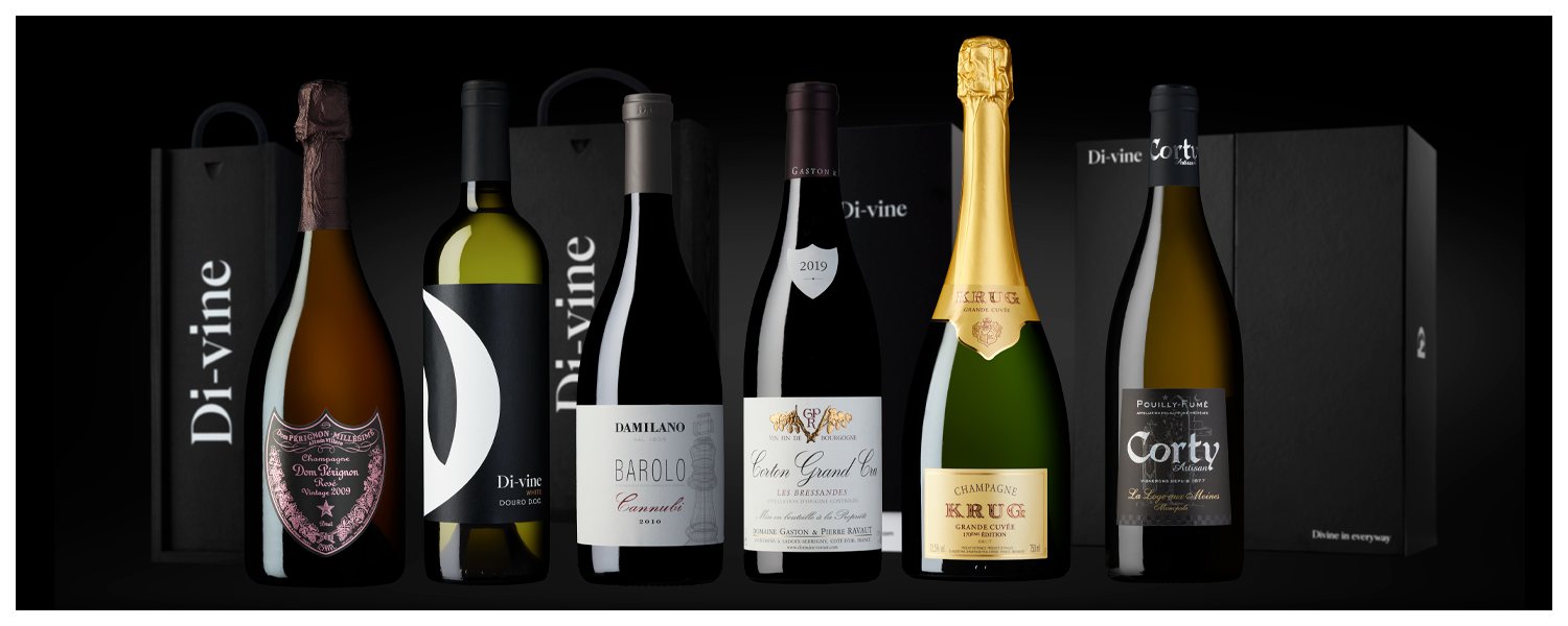 Di vine Beautiful wines and champagnes to gift and drink